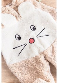 Resim Babymod Figürlü Welsoft Peluş Kız/Erkek Bebek Tulum 
