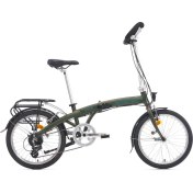 Resim Broster Domestic - 20 Jant 16'' Kadro Katlanır Bisiklet - Metalik Mat Yeşil 