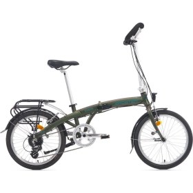 Resim Broster Domestic - 20 Jant 16'' Kadro Katlanır Bisiklet - Metalik Mat Yeşil 