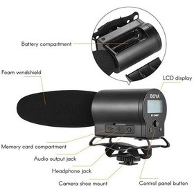Resim Boya By Dmr7 Shotgun Mikrofon Ses Kayıt Cihazı 