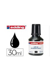 Resim Edding T25 Permanent Marker Mürekkebi 30 Ml. Siyah 