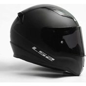 Resim Ls2 Rapid 2 Şeffaf + Siyah Vizörlü Motosiklet Kaskı Mat Siyah 