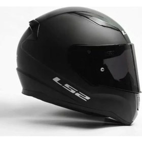 Resim Ls2 Rapid 2 Şeffaf + Siyah Vizörlü Motosiklet Kaskı Mat Siyah 