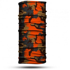 Resim Vexo Baf Bandana Camouflage-Turuncu 