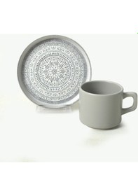 Resim Keramika Stone Stackable Çay Takımı 12 Parça 6 Kişilik 21426 Gri 