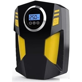 Resim Zhltools Suitu 12v Dijital Ekranlı 150 Psi Lastik Hava Şişirme Pompası St-5002 