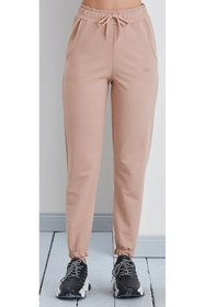 Resim nurneva Paça Lastikli Kordonlu Penye Eşofman Altı Taş 