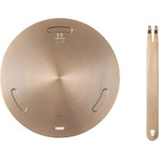 Resim Difüzör Isı Iletişli Plaka, Pişirme Mutfak Kalınlaştırılmış Soba Soba Gaz Isı Iletken Plaka 160X3.4MM (Yurt Dışından) 