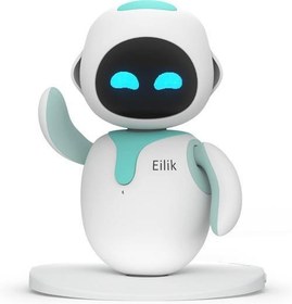 Resim Etkileşimli Evcil Robot PetBot - Mavi 