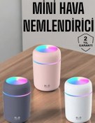 Resim Boskord Buharlı Hava Nemlendirici Aromaterapi Renk Değiştirilebilir 