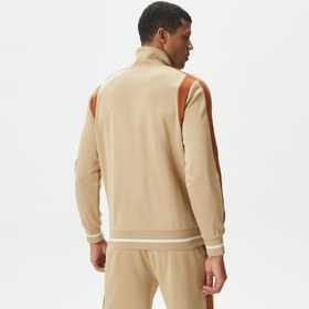 Resim Puma T7 Track Erkek Bej Eşofman Üstü 