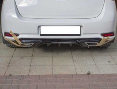 Resim Toyota Auris Arka Difüzör 2016 ve Sonrası 