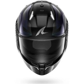 Resim Shark Skwal İ3 Mekarıum Siyah-cameleon-antrasit Kapalı Kask Ledli Model Mat Siyah 