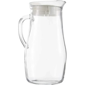 Resim AyrStore Misket Tekli Sürahi, 1.8 L Hacim, Cam, Beyaz 
