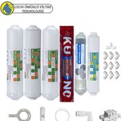 Resim Pemax Water Solutions Purefer Kapalı Kasa Su Arıtma CihazıSertifikalı 6'lı Orijinal Lg Kuno Mebran Şeffaf 4'lü Mineral 