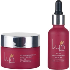 Resim Lyn Cilt Aydınlatıcı Gündüz Kremi 50 ml + Serum 30 ml 2'li Set 