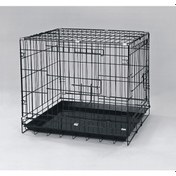 Resim Dayang Köpek Kafesi Siyah 61x44x50 