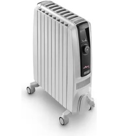 Resim DELONGHİ Dragon 4 Pro 2000W 8 Dilimli Yağlı Isıtıcı Radyatör Beyaz 