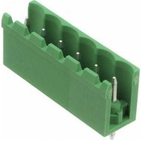 Resim 6 Pin Geçmeli Klemens 180' Erkek 5.08mm Yeşil 