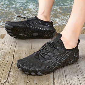 Resim VanWeir Erkekler Barefoot Su Ayakkabıları, Erkekler Için Nehir Trekking Ayakkabıları, Ayarlanabilir Askılı Su Ayakkabıları, Nefes Alabilen Hızlı Kuruyan Su Ayakkabıları, Yaz Plaj Yürüyüşleri/Suleme/Pool Yüzme/Outdoor Etkinlikleri vb. için Uygun 