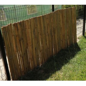 Resim Gardinus 100 Cm X 200 Cm Gerçek Bambu Çit / Paravan 