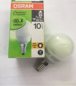 Resim Osram 7w 30w E14 2500k Tasarruflu Ampul 