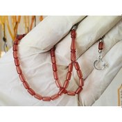 Resim BİLEKBOY ATEŞ KEHRİBAR TESBİH BAL RENGİ KAPSÜL MODEL Tesbihçi