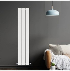 Resim 1800x355mm Dikey Alüminyum Radyatör Arnika Beyaz 