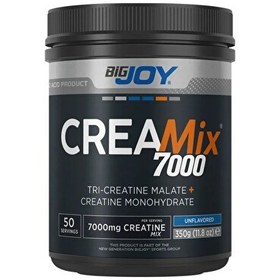 Resim Bigjoy Kreatin Creamix 7000 Tri-Creatine Malate & Creatine Monohidrat 350 g 50 Servis 
