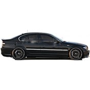 Resim Bmw 3 Serisi E46 1998-2005 Krom Yan Kapı Çıtası 6 Parça Paslanm 