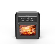 Resim HUTT Oa10 Airfryer Siyah Yağsız Fritöz 10 Lt 
