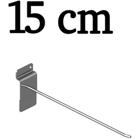 Resim 40 Adet 15 Cm Kanallı Pano Kancası, Bijuteri Aksesuar Askı, Kanca 