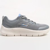 Resim Skechers Gybl Skechers Go Walk Flex - Caley Kadın Spor Ayakkabı 124817Tk Gri/Mavi 