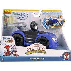 Resim Spidey Çek Bırak Araba Black Panter SNF0014 