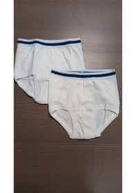Resim Türen 307 2'li Erkek Çocuk Slip-beyaz Beyaz 