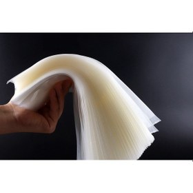 Resim Klikal Gofrajlı Tırtıklı Çok Katmanlı Vakum Poşeti -Torbası 100 Adet - 25 x 35 CM 