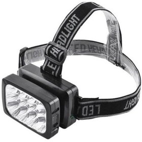 Resim Watton Wt-064 12 Ledli Güçlü Şarjlı Kafa Lambası Siyah 