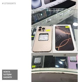 Resim Apple iPhone 16 Pro Max İkinci El TR | 512 GB | Çöl Titanyum 