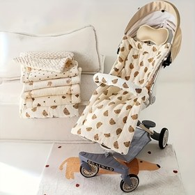Resim 1 adet Boobee Yumuşak ve Rahat Bebek Arabası Koltuk Minderi - Tersinir, Gençlerin Araba Koltuğu Minderi, Gençlerin Rahatlığını Sağlamak İçin Mükemmel - Noel, Cadılar Bayramı, Şükran Günü, Yeni Yıl Hediyeleri 