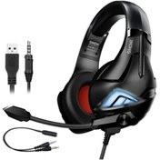 Resim CepteToptan XMOWi R2 Gaming Mikrofonlu RGB Oyuncu Kulaklılığı Gurultu Engelleyici Kulaklik-( - CRM9715-6864 