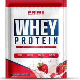 Resim Prime Nutrition Whey Protein 33 Gram 1 Saşe Strawberry Cream 