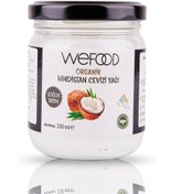 Resim Wefood organik hindistan cevizi yağı 150 ml (soğuk sıkım) 