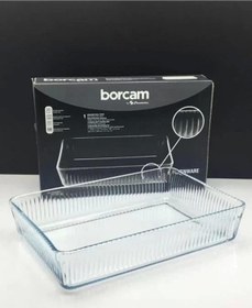 Resim Paşabahçe 59964 Borcam Dikdörtgen Tepsi 7691097861495 