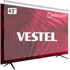 Resim Best Ekran Vestel Uyumlu 43" 109 Ekran TV Ekran Koruyucu 