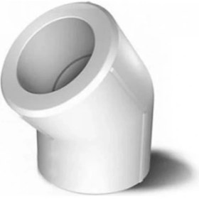Resim Güleryapımarket 40 mm Pprc Açık Dirsek ( 5 Adet ) 