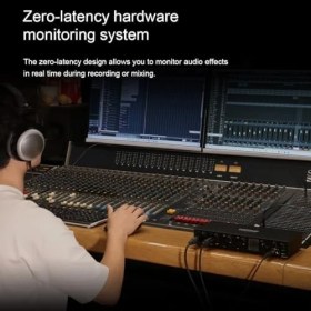 Resim Storemax Professional E4X4 Pre | Yüksek Kalite Usb-C Ses Kartı: 4-Giriş/4-Çıkış 24BIT/192KHZ, 8...600OHM Arası Kulaklıklara Kadar Kullanılabilir. (Pc/mac) 
