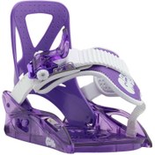 Resim Burton Grom Çocuk Snowboard Bağlaması Mor 