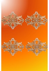 Resim Patina Saray Tavan Motif 28,5*37,5 cm 4 Adet 