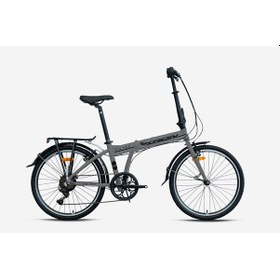 Resim Kron Fd 750 24 Jant Katlanır Bisiklet Nardo Gri-siyah Gri - Siyah 