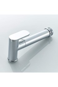 Resim RCYAPI Spiralli Taharet El Duşu Ve Musluk Seti Tuvalet Wc Duş Spreyi Shattaf Taharetmatik ( % 100 Pirinç ) 